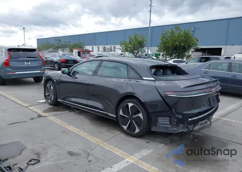 2024 Lucid Air Pure z USA, uszkodzony, nr VIN 50EA1PGA0RA002634